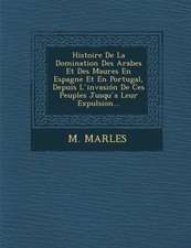 Histoire de La Domination Des Arabes Et Des Maures En Espagne Et En Portugal, Depuis L Invasion de Ces Peuples Jusqu a Leur Expulsion...