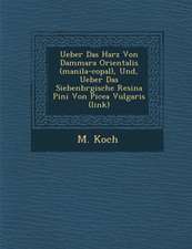 Ueber Das Harz Von Dammara Orientalis (Manila-Copal), Und, Ueber Das Siebenb Rgische Resina Pini Von Picea Vulgaris (Link)