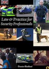 Law and Practice for Security Professionals