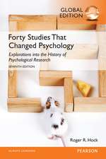 Forty Studies That Changed Psychology