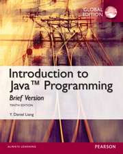 Intro to Java Programming, Brief Version