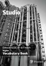 Studio Edexcel GCSE French Higher Vocab Book (pack of 8)