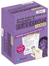 Pearson REVISE Edexcel GCSE Geography B: Revision Cards Incl. online revision - for 2025 and 2026 exams