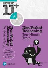 Pearson REVISE 11+ Non-Verbal Reasoning Ten-Minute Tests - for the 2024 and 2025 exams