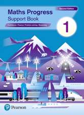 Pate, K: Maths Progress Second Edition Support Book 1