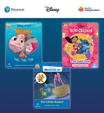 Pearson Bug Club Disney Reception Pack D, including decodable phonics readers for phases 2 to 4: Finding Nemo: Tap, Tap, Tap!, Lilo and Stitch: The Odd Dog, Monsters, Inc: The Little Basket