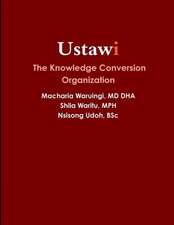 Ustawi - The Knowledge Conversion Organization