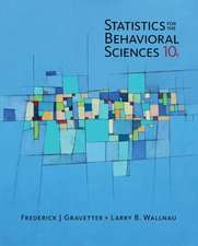 Statistics for the Behavioral Sciences