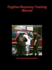 Fugitive Recovery Training Manual