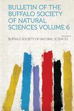 Bulletin of the Buffalo Society of Natural Sciences