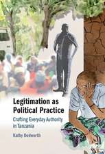 Legitimation as Political Practice