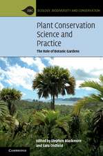 Plant Conservation Science and Practice: The Role of Botanic Gardens