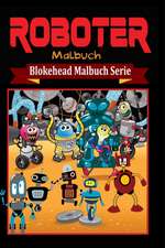 Roboter Malbuch