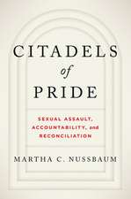 Citadels of Pride – Sexual Abuse, Accountability, and Reconciliation