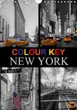 Colour Key in New York (Wall Calendar 2018 DIN A4 Portrait)