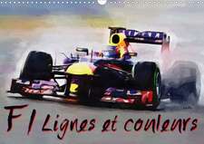 F1 lignes et couleurs (Calendrier mural 2020 DIN A3 horizontal)