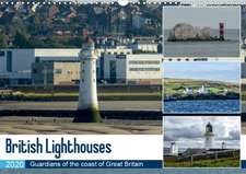 British Lighthouses (Wall Calendar 2020 DIN A3 Landscape)