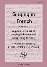 Singing in French, Volume 2 - Lower Voices