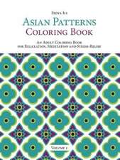 Asian Patterns Coloring Book