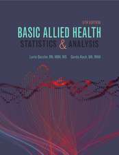 Basic Allied Health Statistics and Analysis, Spiral Bound