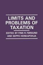 Limits and Problems of Taxation