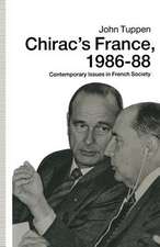 Chirac’s France, 1986–88: Contemporary Issues in French Society