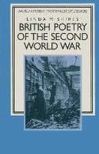 British Poetry of the Second World War