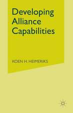 Developing Alliance Capabilities