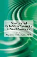 Democracy and Public-Private Partnerships in Global Governance