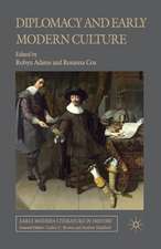 Diplomacy and Early Modern Culture