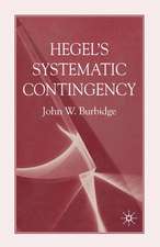 Hegel's Systematic Contingency