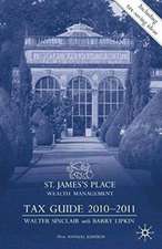 St James's Place Tax Guide 2010-2011