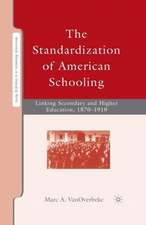 The Standardization of American Schooling: Linking Secondary and Higher Education, 1870–1910