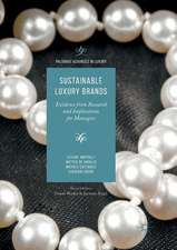 Sustainable Luxury Brands: Evidence from Research and Implications for Managers