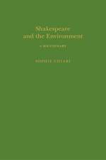 Shakespeare and the Environment: A Dictionary