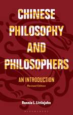 Chinese Philosophy and Philosophers: An Introduction