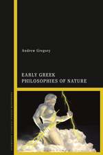 Early Greek Philosophies of Nature