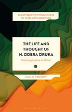 The Life and Thought of H. Odera Oruka: Pursuing Justice in Africa