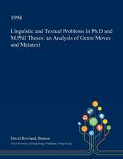 Linguistic and Textual Problems in PH.D and M.Phil Theses