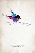 SONG NOTES JOURNAL