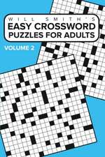 Easy Crossword Puzzles for Adults - Volume 2