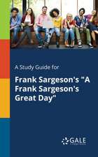 A Study Guide for Frank Sargeson's 