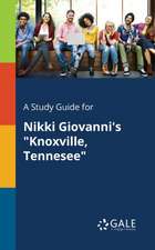 A Study Guide for Nikki Giovanni's 