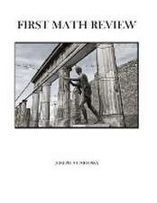 First Math Review