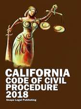 California Code of Civil Procedure 2018