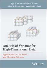 Analysis of Variance for High-Dimensional Data