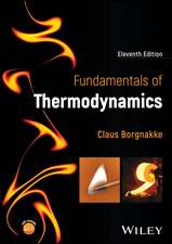 Fundamentals of Thermodynamics, Eleventh Edition