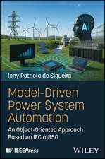 Model-Driven Power System Automation