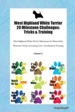 West Highland White Terrier 20 Milestone Challenges