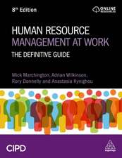 Human Resource Management at Work